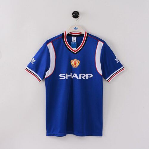Manchester united 1984-86 away retro