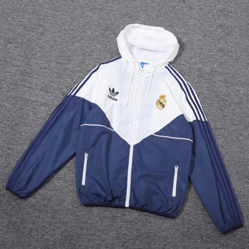 IMG-20250630-WA0102 Real Madrid Windbreaker White and Blue Track Jacket