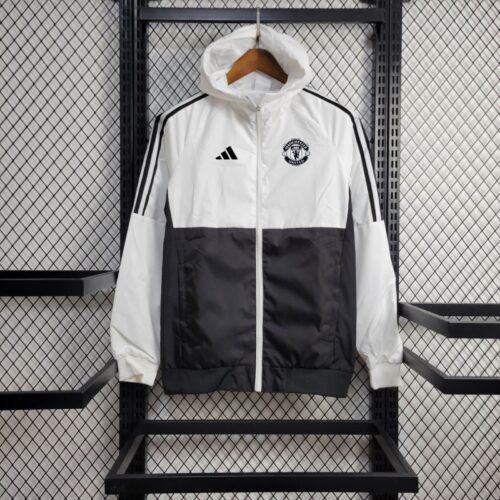 IMG-20250630-WA0121 Manchester United Windbreaker White Track Jacket