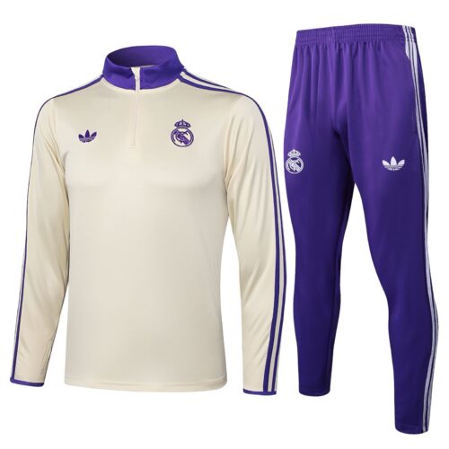 Real Madrid Purple 25-26 Pre-Match Tracksuit