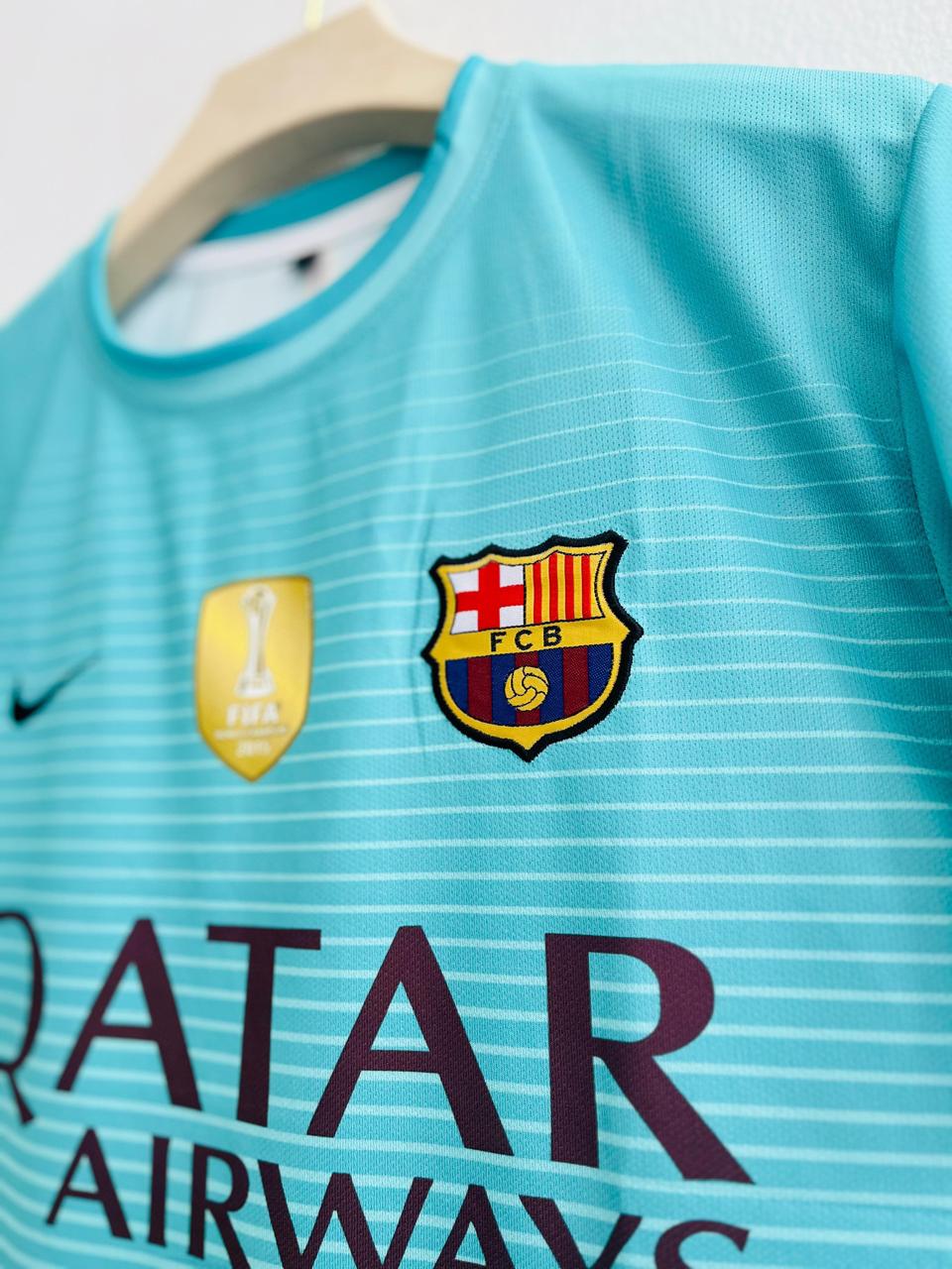 Fc Barcelona 2016 away retro Messi  (Embroidery) - Image 2