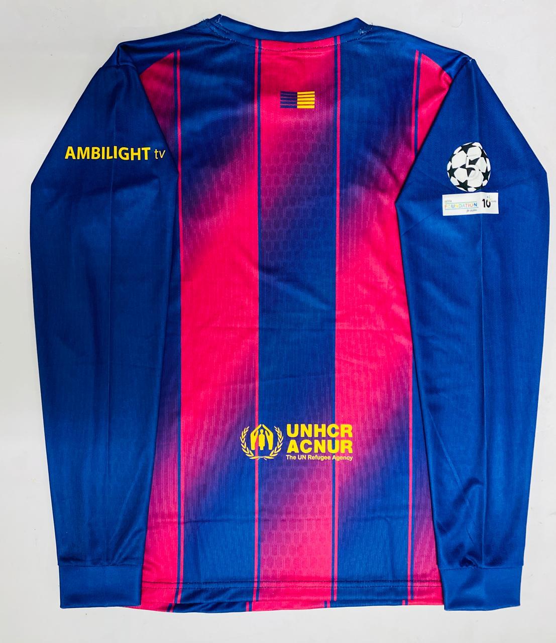 FC Barcelona HOME 25-26 Full-Sleeve (Embroidery) - Image 2