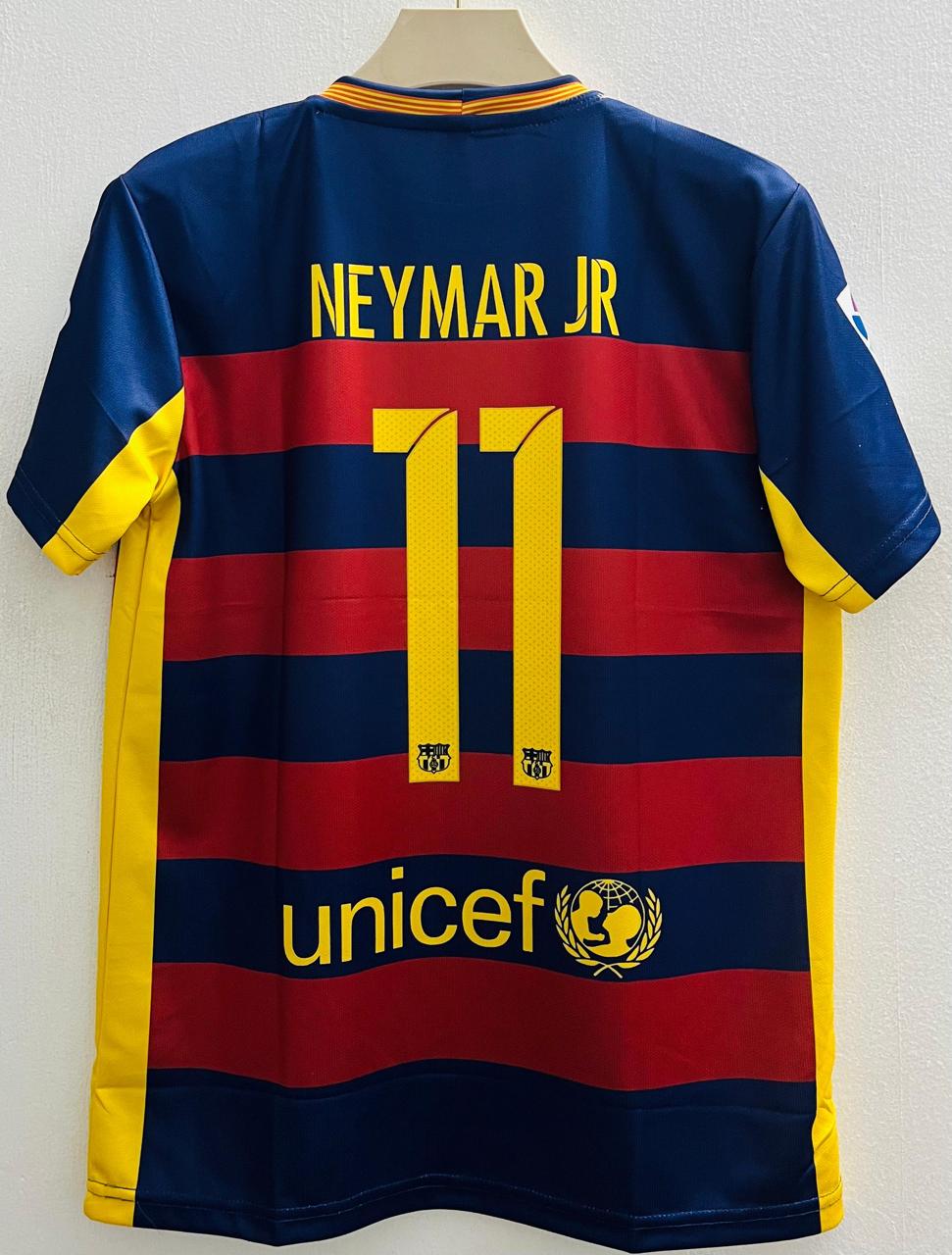 Fc Barcelona 2016 home retro Neymar  (Embroidery) - Image 3