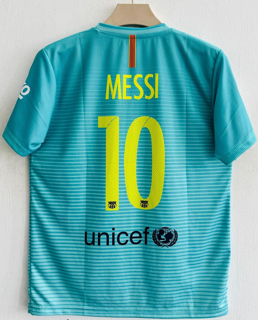 Fc Barcelona 2016 away retro Messi  (Embroidery) - Image 3
