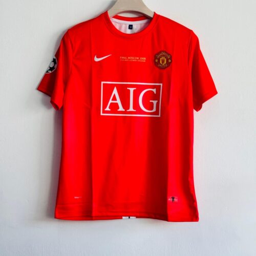 Manchester United 2007-08 home retro Ronaldo (Embroidery)