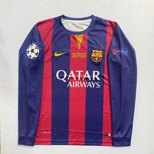 IMG-20250802-WA0248 FC Barcelona HOME 2014-2015 Full-Sleeve Messi (Embroidery)