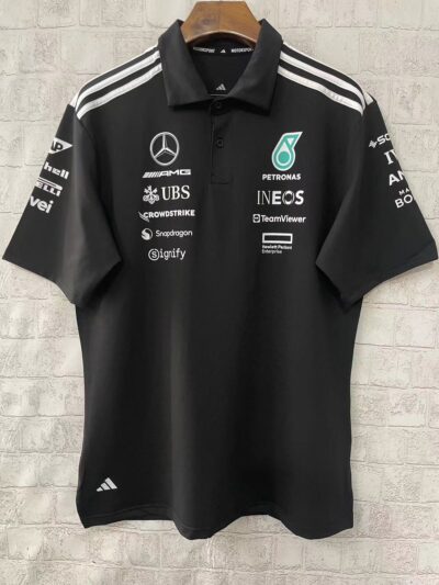 Mercedes AMG Petronas F1 2025 Black Jersey