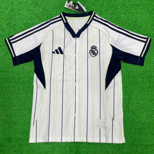 Real Madrid Baseball Themed Special Edition Jersey