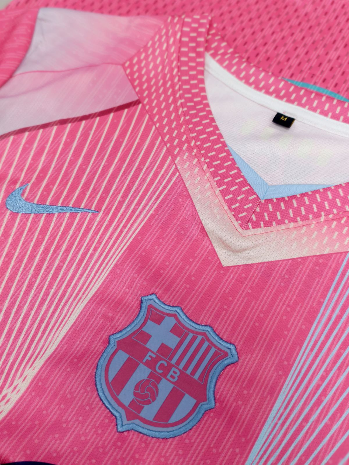 Fc Barcelona Pink special edition Laine yamal 10(Embroidery) - Image 2