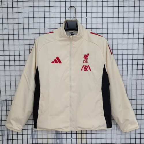 Liverpool White Windbreaker 25-26