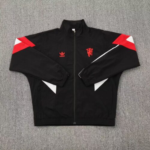 IMG-20260101-WA0114 Manchester United Black Windbreaker 25-26