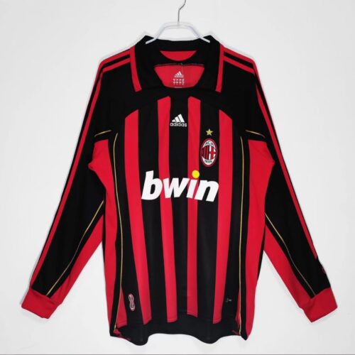 Ac milan retro full sleeve